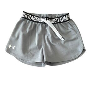 Under Armour Gray Performance Shorts Athletic Fit
